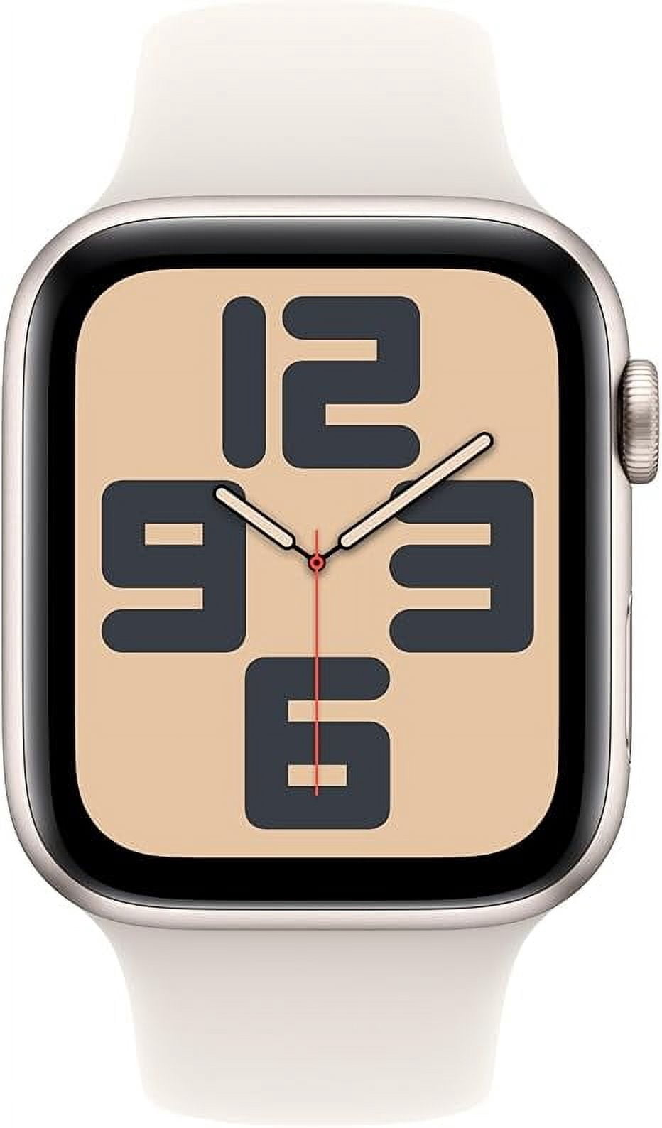 Apple Watch SE 2nd Generation [GPS 44mm] Smartwatch Starlight M/L - Refurbished Good