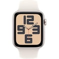 thumbnail image 1 of Apple Watch SE 2e Génération [GPS 44 mm] Montre Intelligente Starlight M/G - Remis à Neuf, Bon État, 1 of 3