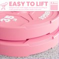 thumbnail image 4 of Synergee Bumper Plates – Durable Olympic Weight Plates, Low-Bounce Rubber for Strength Training, Powerlifting, and Functional Workouts., 4 of 6
