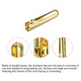 thumbnail image 3 of Unique Bargains 40Pack 4x20mm Metal Shoelace Tips Open Mouth Shoelace Repair Cords End Tips Gold, 3 of 6
