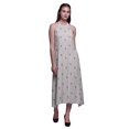 thumbnail image 1 of Bimba Block Printed Women Backless Halter Neck Summer Holiday BeachDress-Large, 1 of 1