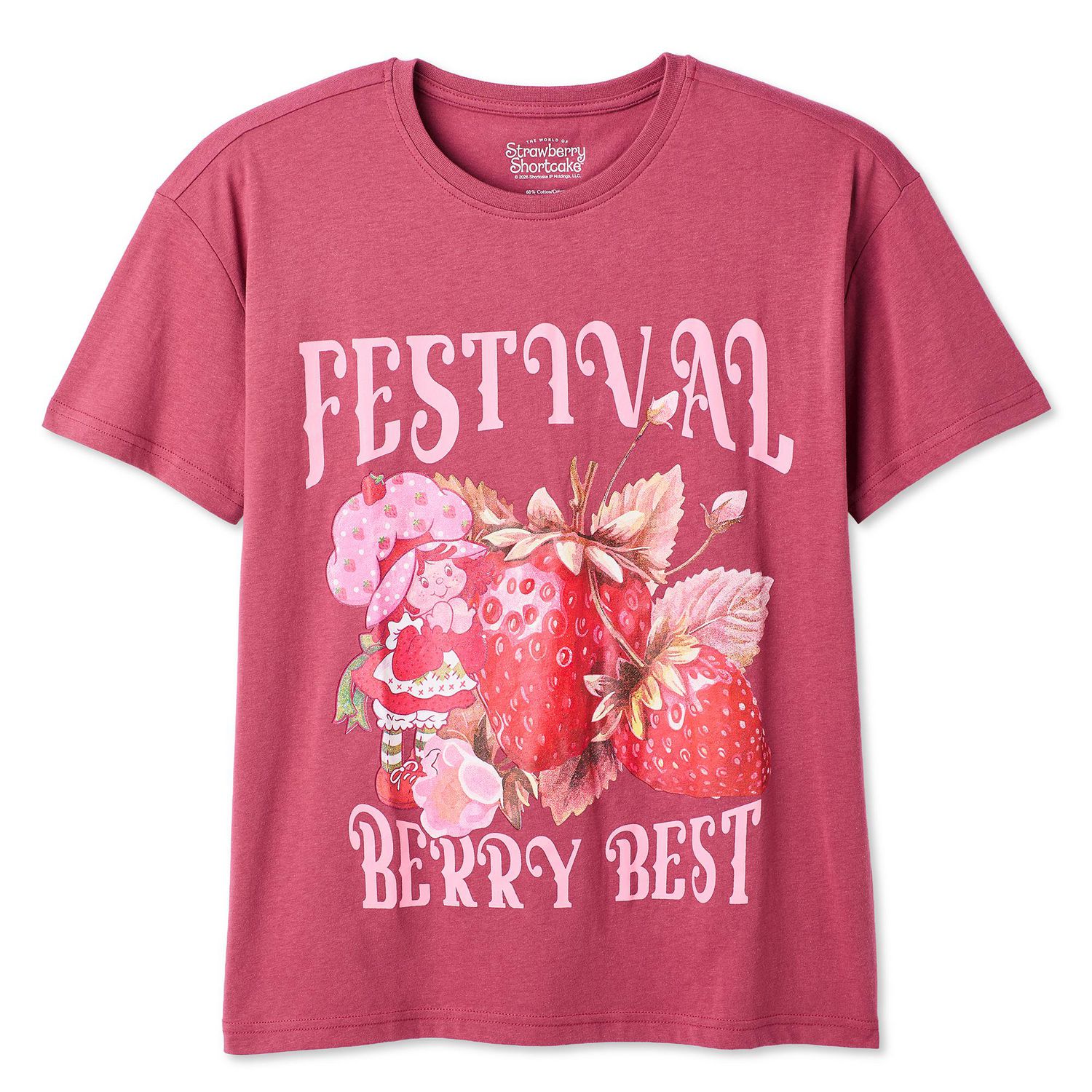 T-shirt à imprimé graphique Fraisinette pour femmes