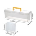thumbnail image 3 of DcGZvy Cool Kitchen Gadgets Spices Containers, Plastic Airtight Food Storage Container, Large Capacity Cereal Containers, 3 of 6