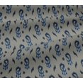thumbnail image 5 of oneOone Viscose Jersey Fabric Paisley Ikat Printed Craft Fabric BTY 60 Inch Wide, 5 of 5