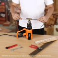 thumbnail image 4 of TACKLIFE HGP72AC HGP73AC 1700W Heat Gun LCD Display Heavy Duty 2 Temp Control and 5 Air Flow Settings Professional Hot Air Gun, 4 of 5