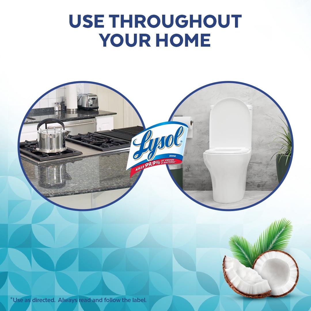 LYSOL® Vaporisateur Tout Usage - Brand New Day Coconut & Sea Minerals, 650ml