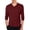 Wine, variant on Ediodpoh Men's Slim Fit Lightweight V Neck Long Sleeve T Shirt Casual Layering Top T-Shirts for Men Black L