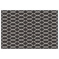 thumbnail image 1 of 4x6' Sharaya Charcoal Printed Floor Mat, 1 of 5