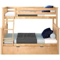 thumbnail image 3 of BEDSMART Lits Superposés Simple sur Double en Bois Massif avec Tiroir-Lit / Naturel, 3 of 6