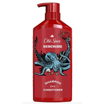 Old Spice Krakengard 2in1 Shampoo & Conditioner for Men, Healthier, Fuller, More Moisturized Looking Hair