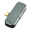 thumbnail image 1 of Hub USB Type-c Multi-emplacement PD100W Connecteur de Câble Accessoires Adaptateur Connecteur HDMI-Compatible Outil Type 2, 1 of 8