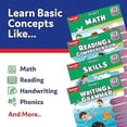thumbnail image 4 of Head Start Workbooks for Kids Ages 7-8, Fun 2nd Grade Workbooks for Learning Math and Writing Basics, Before School Workbooks with Math, Reading Comprehension, Grammar, and Skills, 4 of 7