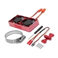 thumbnail image 2 of HILABEE RC Car Motor Heat Dissipation Fan Kit 22000RPM Adjustable Professional Sturdy Repair Parts Easily Install Double Cooling Fans Red, 2 of 9