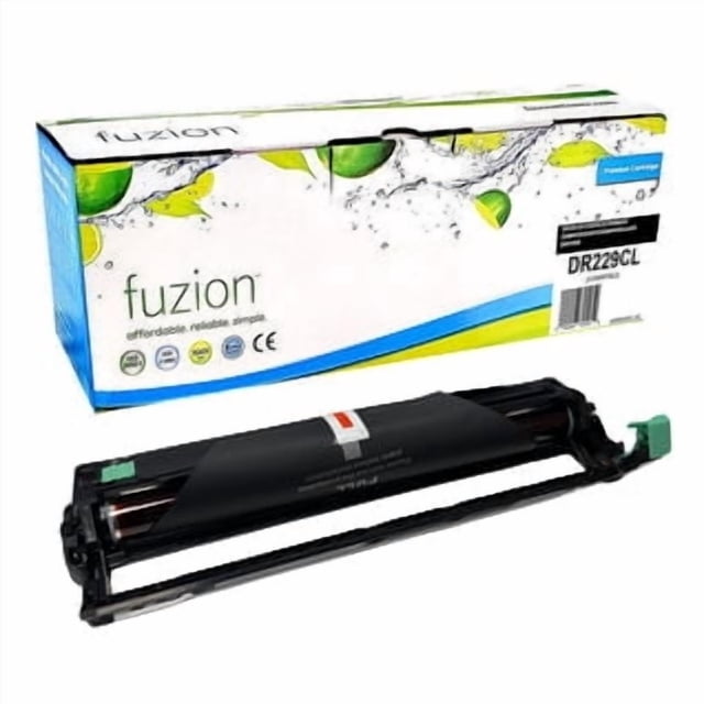 fuzion Brother DR229CL Unité de Tambour Compatible - Rendement Standard - Noir/cyan/magenta/jaune
