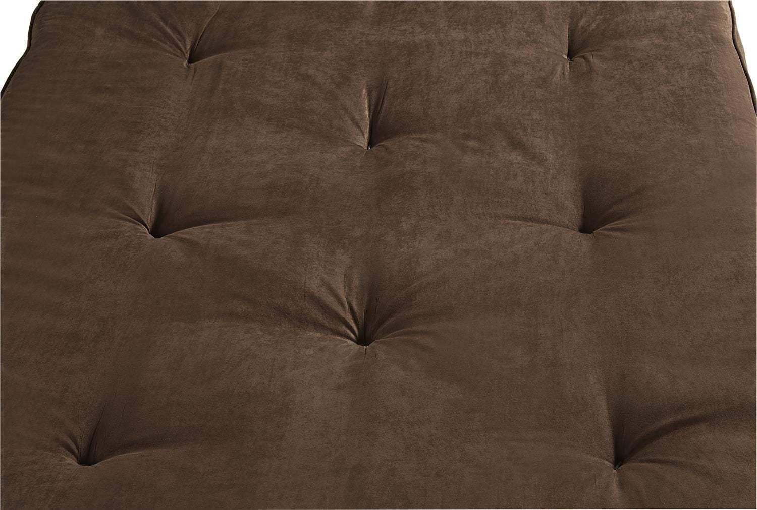 Matelas de Futon de 8 po en Microfibre avec ressorts de DHP