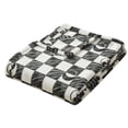thumbnail image 4 of Mainstays Plush Throw Blanket Celestial Check, 4 of 7