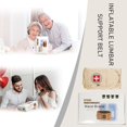 thumbnail image 4 of Decompression Back Belt Brace Lumbar Support Belt Spinal Air Traction Extender Belt for Lower Back Pain Relief, 4 of 8