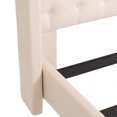 thumbnail image 2 of Fairfield Queen Bed with Tufted and Winged Headboard, 2 of 9