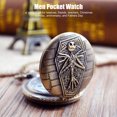 thumbnail image 3 of Quartz Movement Pocket Watch, Skull Pocket Watch Perfect Gift Energy Saving Long Lasting Precise Travel Time   For Men, 3 of 8
