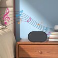 thumbnail image 2 of Mini Desktop Bluetooth Speaker With Wireless Subwoofer Deep Bass Long Playtime Multiple Scenarios Use For Home Office Parties And Outdoor Gatherings In Black Black, 2 of 6