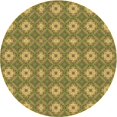 thumbnail image 1 of Ahgly Company Tapis d'Intérieur Lavable en Machine Carré Transitionnel Chêne Brun, 3 Pieds Carré, 1 of 7