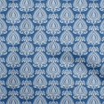 thumbnail image 1 of oneOone Georgette Viscose Medium Blue Fabric Asian Block Sewing Craft Projects Fabric Prints By Yard 42 Inch Wide, 1 of 5