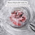 thumbnail image 4 of Graflsoa 360° Adjustable Turbo Boost Showerhead with Dual Spray Modes, Pause Switch, and Built-in Filter for Enhanced Water Pressure and Comfort, 4 of 6