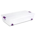 thumbnail image 1 of Sterilite 60 Quart ClearView Latch Storage Box Stackable Bin with Lid, 12 Pack, 1 of 9