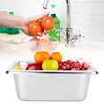thumbnail image 3 of Bassin de Service, Buffet Alimentaire en Acier Inoxydable Bassin de Service en Acier Inoxydable Bassin de Buffet Construction Robuste, 3 of 8