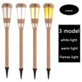 thumbnail image 2 of ziyahi 4 Pieces Solar Flame Light Outdoor Torch Lamp Flickering Decorative Lighting for Landscape Driveway Path Courtyard Villa, 2 of 6