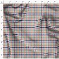 thumbnail image 4 of Soimoi Modal Satin Fabric Plaid Check Print Fabric by The Yard 42 Inch Wide, 4 of 5