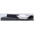 thumbnail image 2 of 60-in. W  18.5-in. D Stone Top In Black Galaxy Color For Wall Mount Faucet AI-1346, 2 of 4