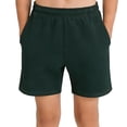 thumbnail image 1 of Zpanxa Girls Running Shorts Polyester Solid Color Loose Fit Casual Sporty Summer Shorts 7-8 Years, 1 of 6