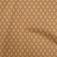 thumbnail image 1 of oneOone Velvet Orange Fabric Tribal Sewing Craft Projects Fabric Prints By Yard 58 Inch Wide, 1 of 5