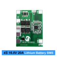 thumbnail image 4 of 4S 12.8V 16.8V 20A 32700 BMS 18650 Li-ion Protection Board For 14.4VScrewdriver 12V Interrupted Power Supply Use ,Well Designed, 4 of 7