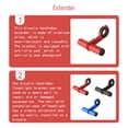 thumbnail image 1 of Support d'Extension de Guidon de Vélo de Route en Alliage Lumière de Cyclisme Lampe Téléphone Antirouille Rallonge Support de Téléphone Mobile de Cyclisme Extérieur avec Vis d'Installation Rouge, 1 of 6