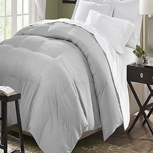 Blue Ridge Couette Alternative au Duvet en Microfibre pour la Maison, Simple, Platine