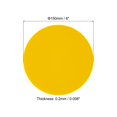 thumbnail image 2 of Unique Bargains 6' Round Floor Sticker Classroom Spot Marker Adhesive Waterproof Vinyl Line Up Sign Light Yellow 30 Pack, 2 of 7