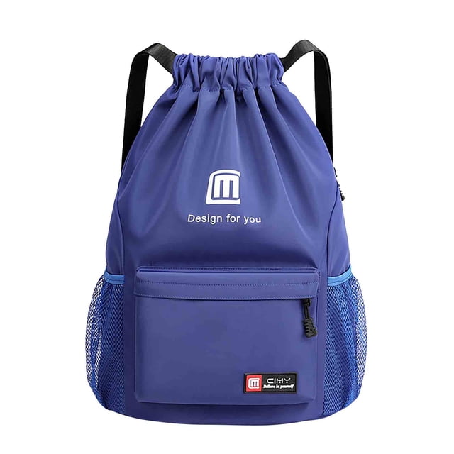 tumgatte Large Capacity Sports Drawstring Shoulder Bag Travel Backpacks Up to 60% off