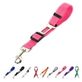 thumbnail image 3 of Ceinture Réglable pour Animal de Compagnie, Ceinture de Limitation, Sangle de Harnais pour Animal de Compagnie, Sangle de Voyage pour Animal de Compagnie, Laisse, Accessoires pour Véhicule, Gris, 3 of 6