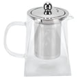 thumbnail image 2 of Tea Pot,Transparent Glass Teapot with Teapot Heat Resistant Tea Kettle Custom Engineered, 2 of 14