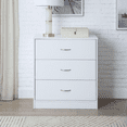 thumbnail image 1 of Mainstays 3-Drawer Dresser, White, 1 of 9