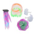 thumbnail image 4 of 5pcs Glow Aquarium Decorations Glowing Effect Silicone Simulation Coral Plant for Fish Tank Decorations, 4 of 14