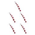 thumbnail image 3 of tamizeot Sac Filet Sport Cerceau en Filet Rangement Audacieux Sacs de Transport Multi-Sports pour Basketball Soccer Soccer Support Rouge+blanc 5Ensemble, 3 of 6