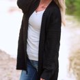 thumbnail image 4 of Women's Soild Knit Cardigans Loose Slouchy Oversized Wrap Chunky Sweaters Coat, 4 of 9