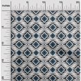 thumbnail image 2 of oneOone Velvet Teal Blue Fabric Abstract Geometric Sewing Craft Projects Fabric Prints By Yard 58 Inch Wide, 2 of 4