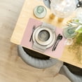 thumbnail image 3 of Double - Sided Rectangular Leather Placemat - Insulated, Waterproof for Home, Restaurant & Hotel, 3 of 3