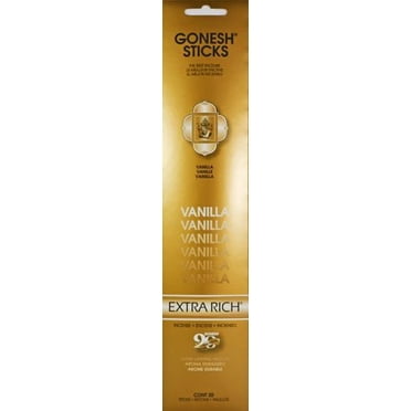 Gonesh Incense Sticks – Vanilla