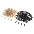 thumbnail image 4 of 100 Pcs Vis de Sécurité en Plastique pour Ours Bricolage Jouet en Peluche Accessoires de Réparation 7 mm, 4 of 7