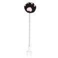 thumbnail image 3 of Pet Teaser Toy, Metal Wire Spring Funny Cat Stick Pet Toy Cat Elastic Spring Toy At Elastic Spring Toy  For Chairs Cat Paw Black, 3 of 8